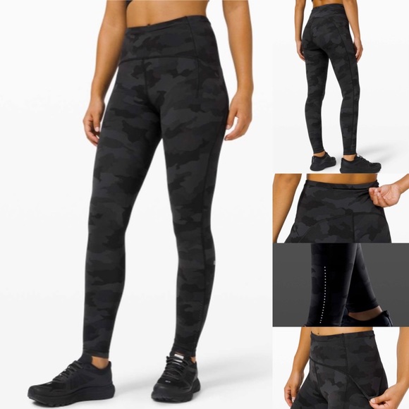 lululemon athletica Pants - NWT! Lululemon Swift Speed HR Tight 28” Camo 4